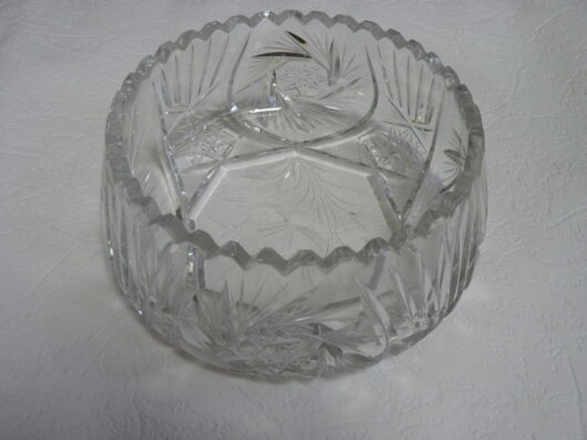 Saladier cristal de Bohême – Image 2