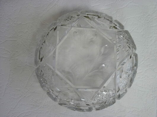 Saladier cristal de Bohême – Image 4