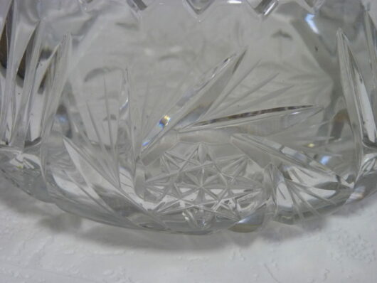 Saladier cristal de Bohême – Image 6