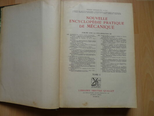 Nouvelle encyclopédie pratique de Mécanique - Henri  Desarces – Image 3
