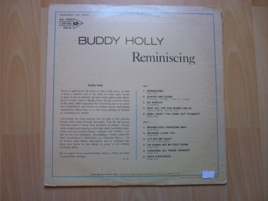 Buddy Holly - Reminiscing – Image 2