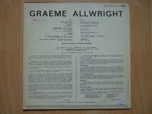 Graeme Allwright - Joue, Joue, Joue – Image 2