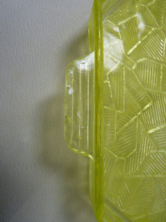 Plateau en ouraline Art Déco – Image 4