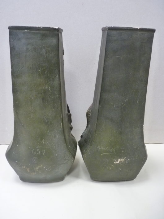Paire vase Artrolle - Art déco – Image 3
