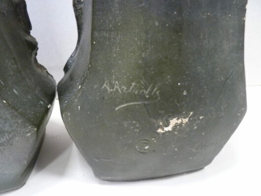 Paire vase Artrolle - Art déco – Image 5