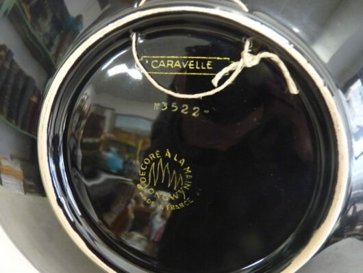 Assiette émaux de Longwy - Caravelle – Image 4