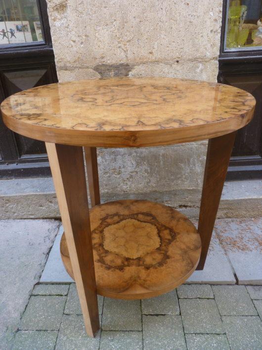 Table ronde marquetée – Image 2