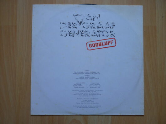 Van Der Graaf Generator - Godbluff – Image 2