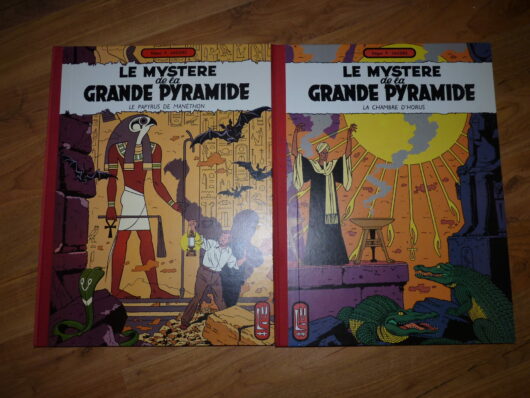 Tirage de Tête - Blake et Mortimer - Le Mystère de la Grande Pyramide T1+ 2 – Image 2