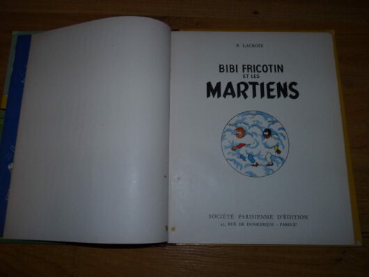 Bibi Fricotin et les Martiens - Édition spéciale cartonnée dos brun – Image 5