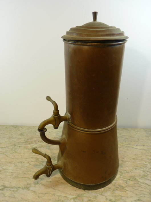 Cafetière de bistrot - percolateur en cuivre – Image 2