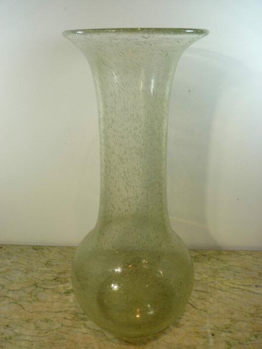 Grand vase verre bullé Biot – Image 3