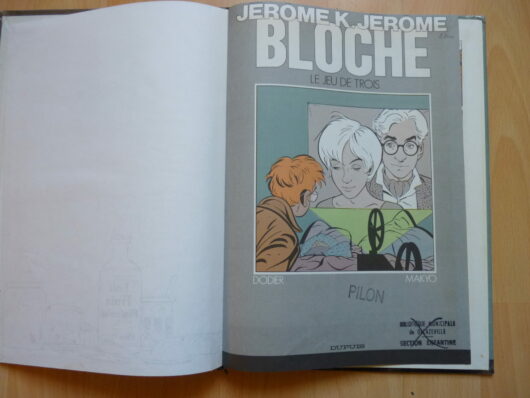 Jérôme K. Jérôme Bloche T5 - Le jeu de trois - EO – Image 2