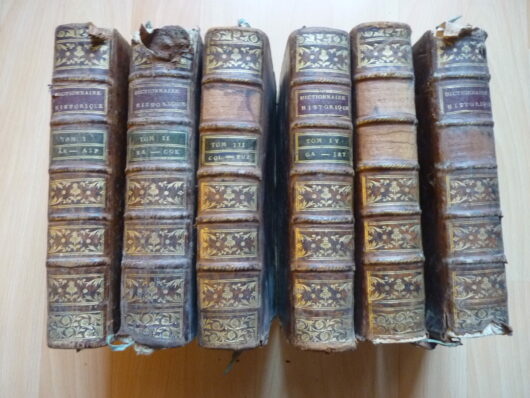 Nouveau dictionnaire historique – 6 Tomes – 1786 – Image 2