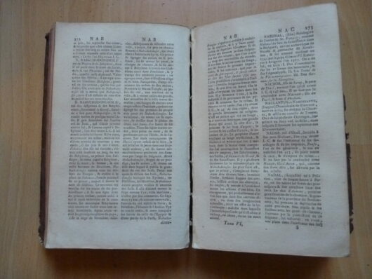 Nouveau dictionnaire historique – 6 Tomes – 1786 – Image 5