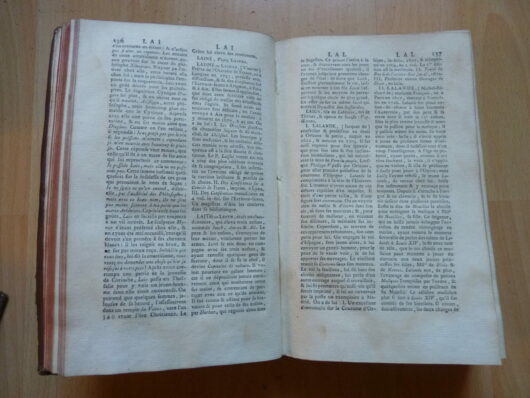 Nouveau dictionnaire historique – 6 Tomes – 1786 – Image 7
