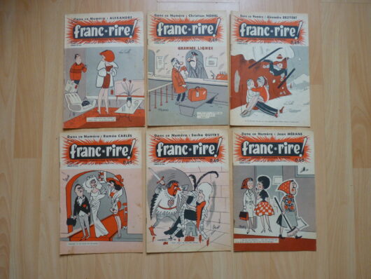 Lot 6 revues Franc Rire !