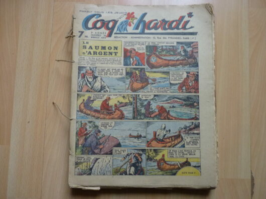 Lot Coq Hardi 1946-1947 reliés