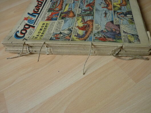 Lot Coq Hardi 1946-1947 reliés – Image 2