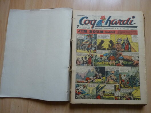 Lot Coq Hardi 1947 -1948 relié