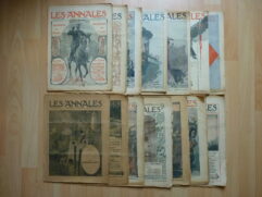 Lot revues Les Annales - WW1