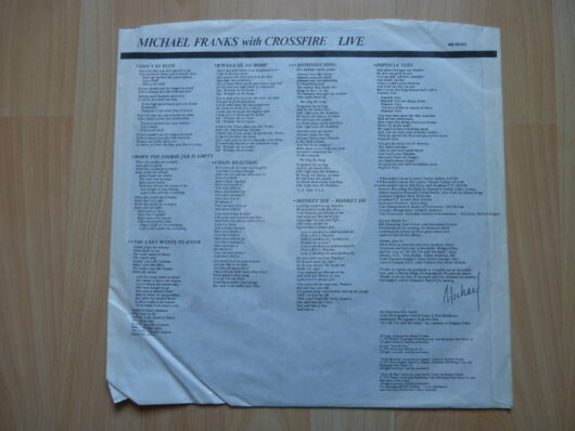 Michael Franks with Crossfire - Live – Image 2
