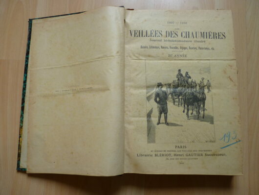 Album relié "Les veillées des chaumières" - 1897-1898 – Image 3