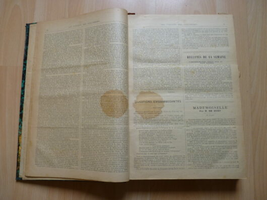 Album relié "Les veillées des chaumières" - 1897-1898 – Image 5