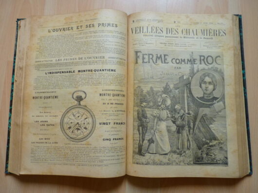 Album relié "Les veillées des chaumières" - 1897-1898 – Image 8
