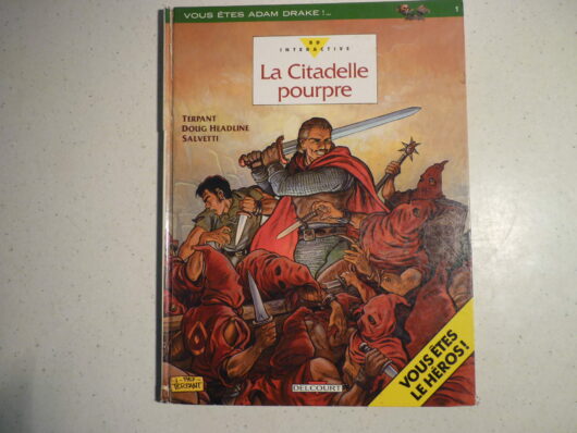 La citadelle pourpre - Vous êtes Adam Drake!...