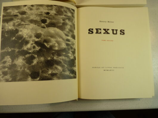 Sexus - Henry Miller - Vergé Gothique 3/600 – Image 5