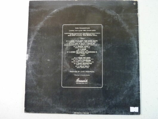 Louis Armstrong – The London concert 1968 – Image 2
