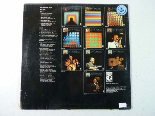 Stan Getz – Jazz Spectrum vol.6 – Image 2