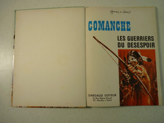 Comanche T2 - Les guerriers du désespoir - Hermann et Greg - EO – Image 3