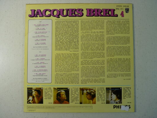 Jacques Brel – La valse à mille temps - vol4 – Image 2