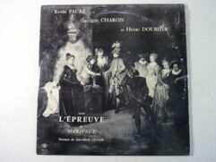 R.Faure J.Charon et H.Doublier dans l’épreuve de Marivaux