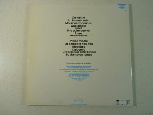 Guy Béart – Les nouvelles chansons – Image 3