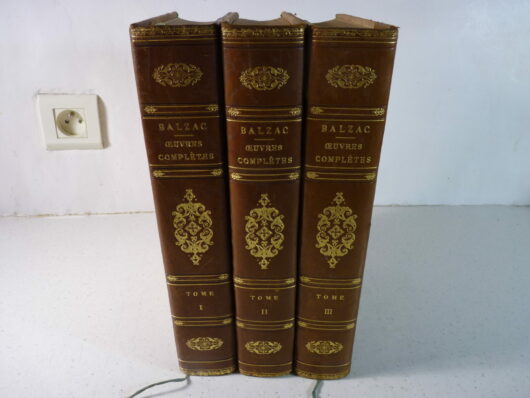 Honoré de Balzac - Oeuvres complétes en 3 volumes