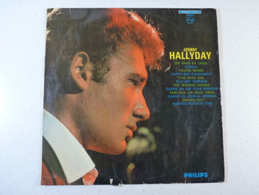 Johnny Hallyday – Les bras en croix