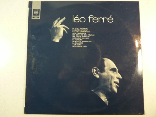 Léo Ferré - Le pont Mirabeau