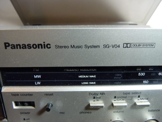 Ampli platine tuner cassette Panasonic SG-V04 – Image 3