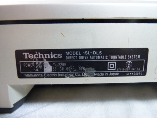 Platine Technics SLDL5 tangentiel – Image 6