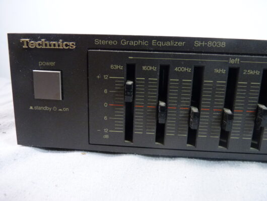 Equaliseur Technics SH-8038 – Image 2