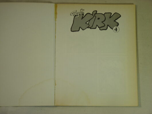 Sergent Kirk T4 - Hugo Pratt EO – Image 2