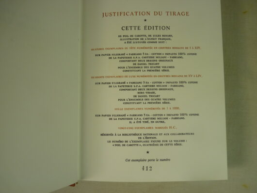 Histoires Naturelles, Poil de Carotte, Contes, Ubu Roi - Collection de l'Esprit Français – Image 3