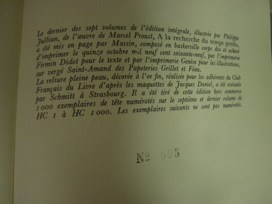 Marcel Proust - A la recherche du temps perdu. Édition NRF la gerbe illustrée – Image 5